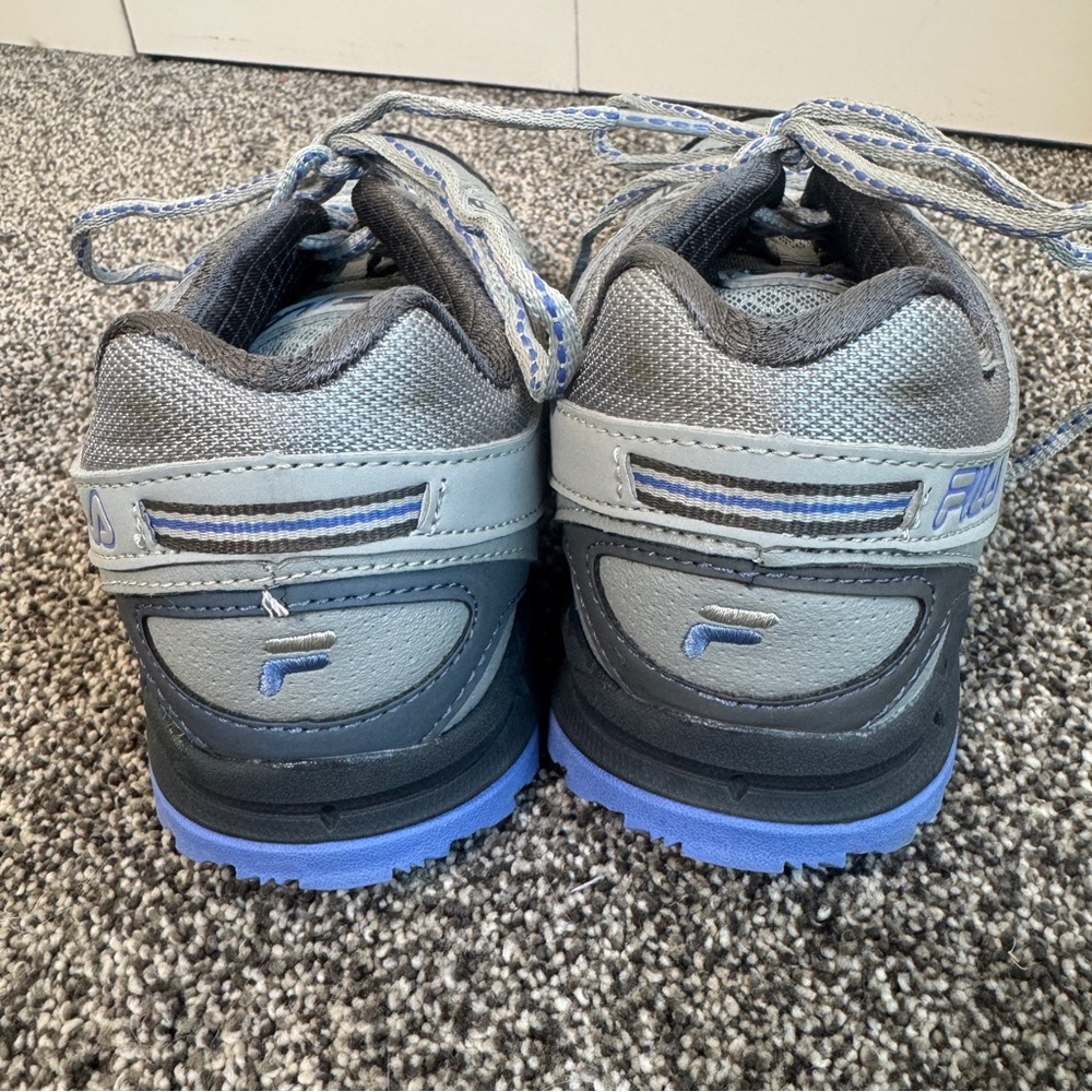 FILA Northampton Trail Running Hiking Shoes Women's 8.5 Gray Sneakers Walking - Picture 2 of 8